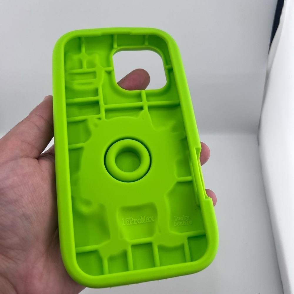 Adorable 3D Monster Silicone Phone Case - iPhone 16 Pro Max - Picture 6 of 6